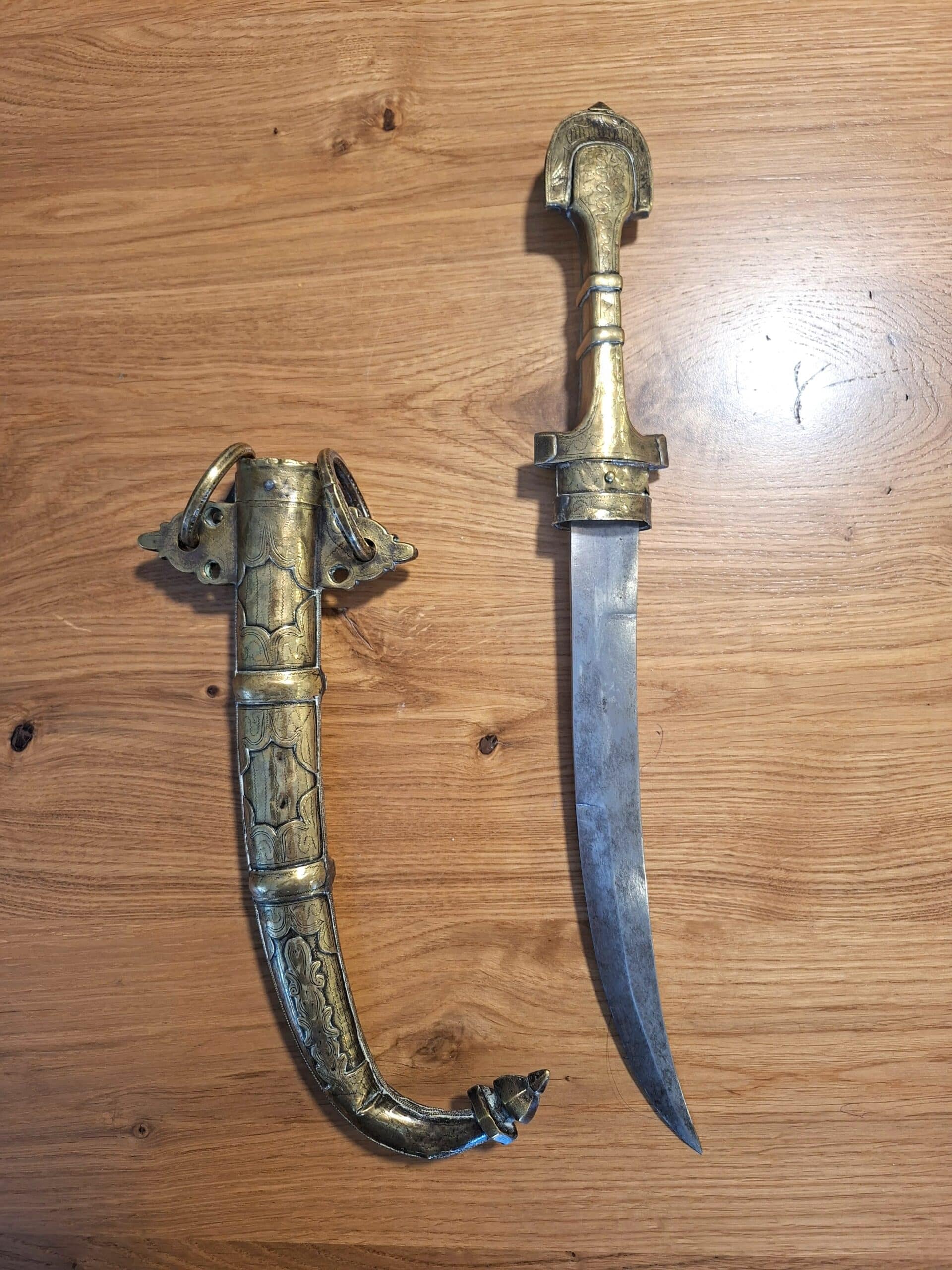 20260122_114521 Antique Moroccan Koummya Dagger