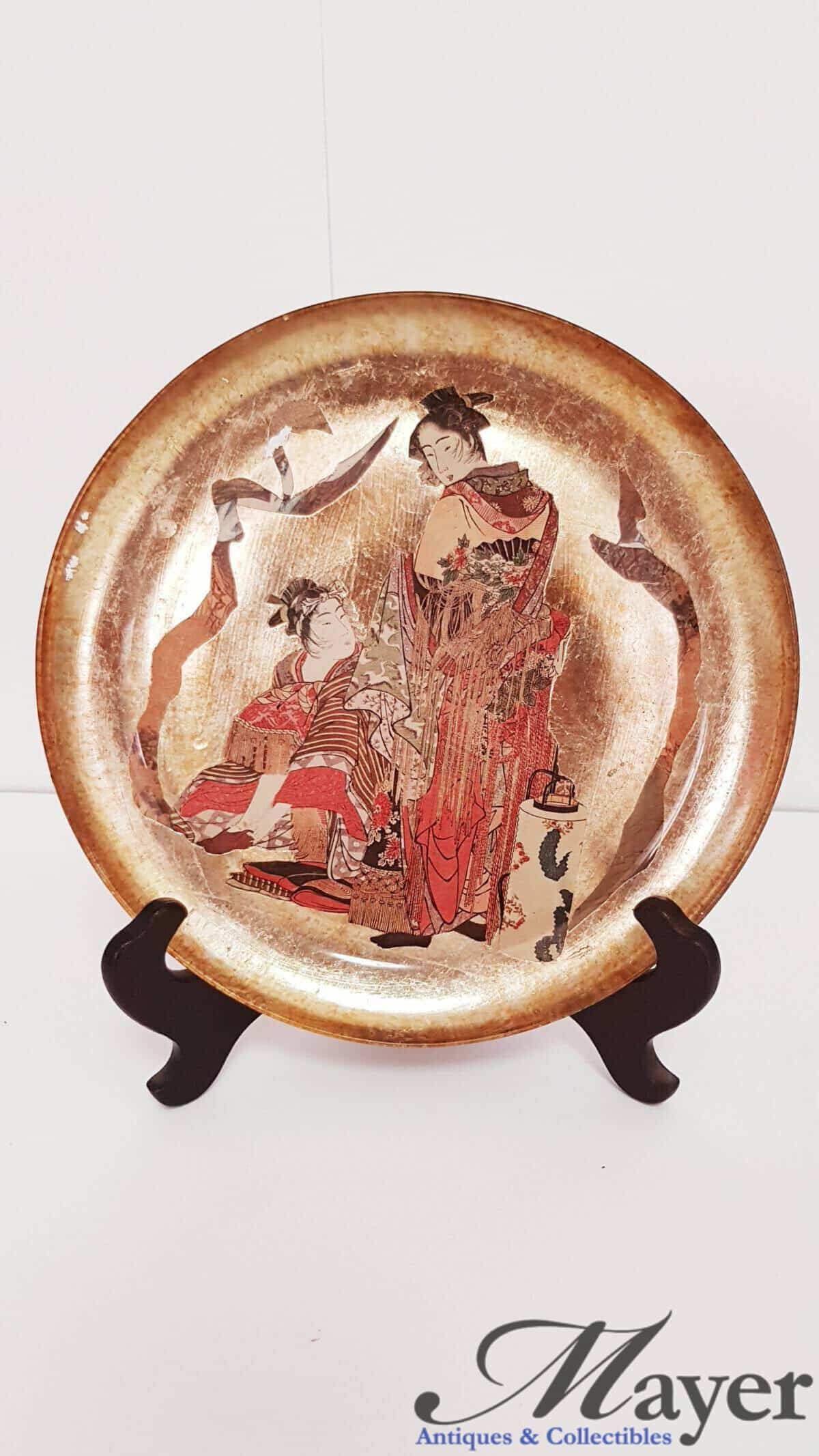 Japanese style decorative plate