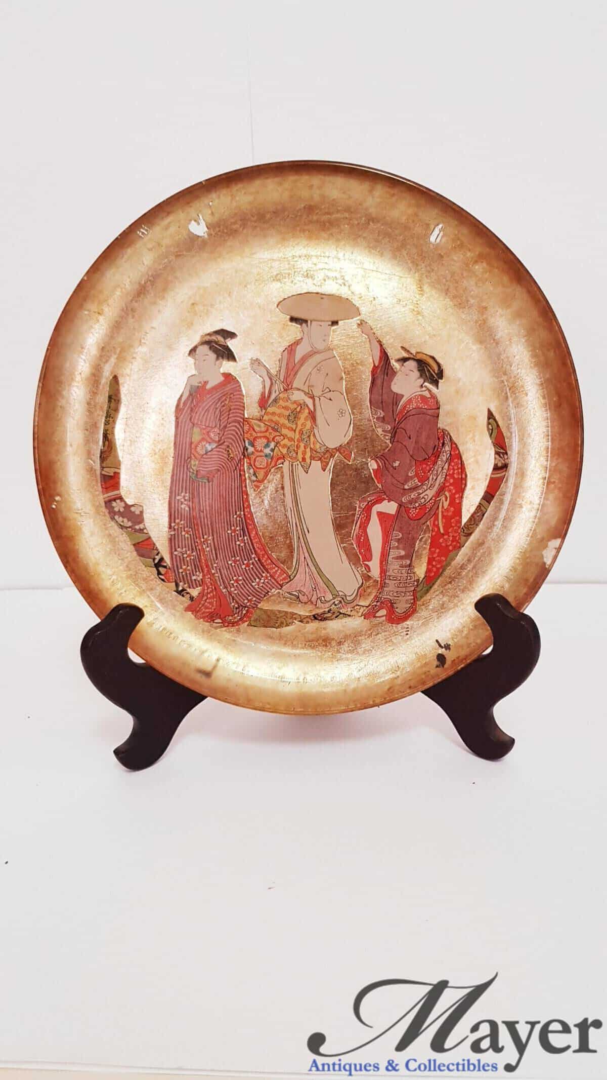 Japanese style decorative plate