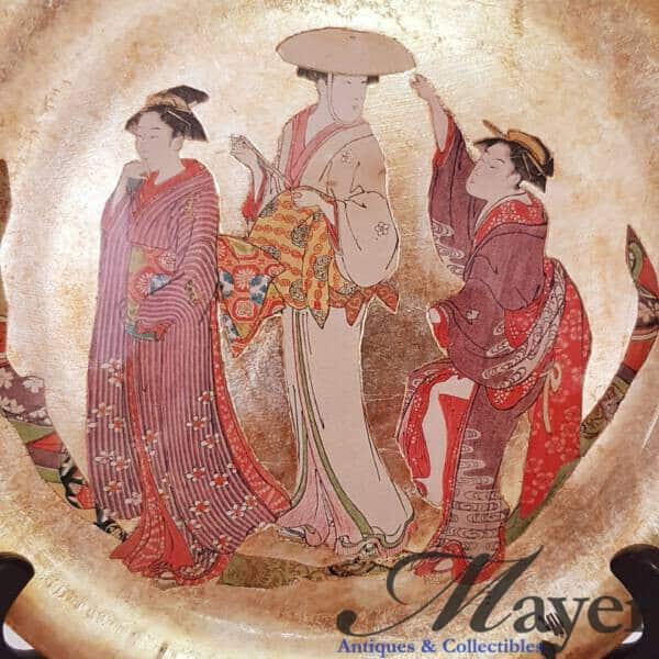 Japanese style decorative plate