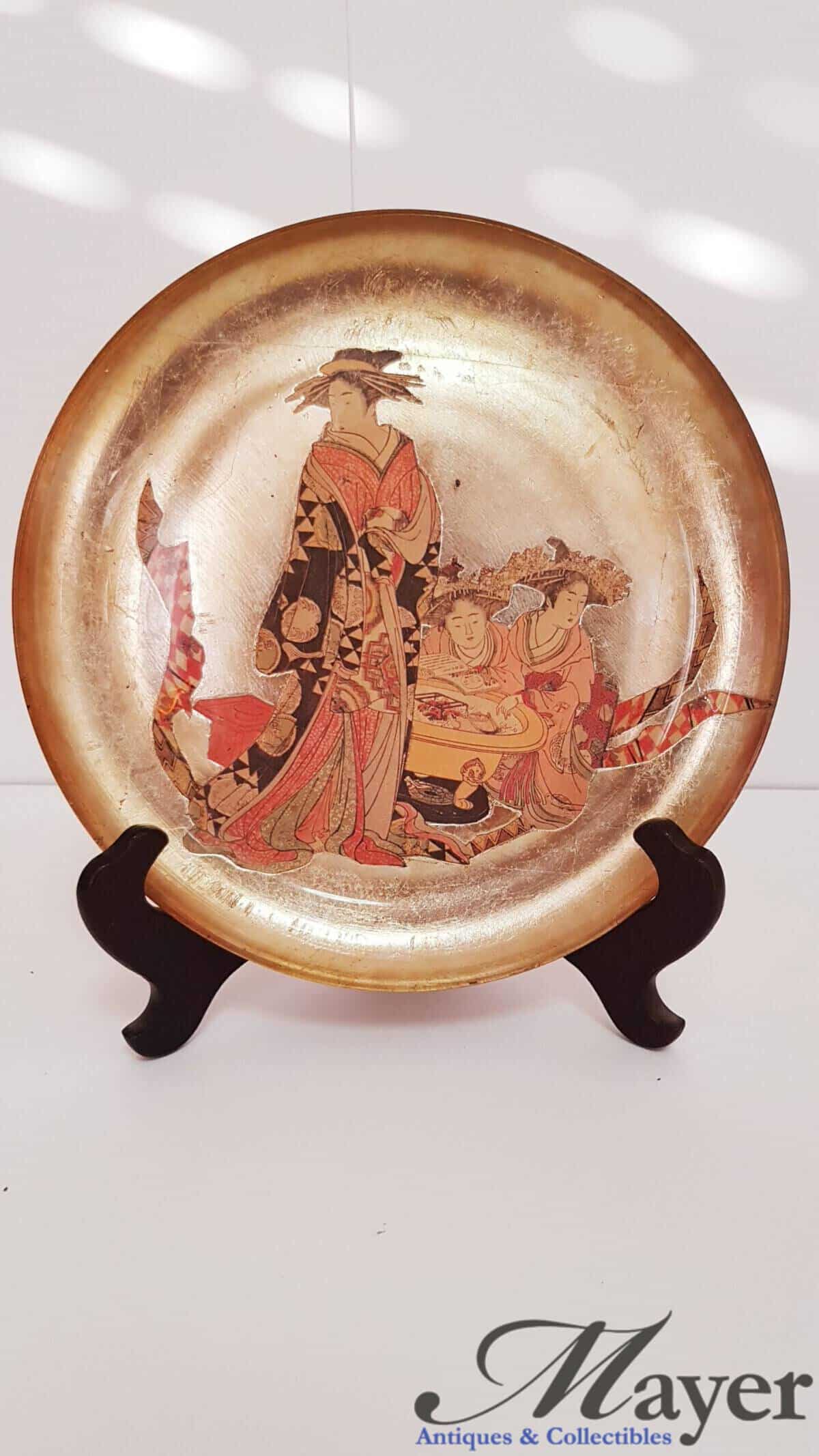 Japanese style decorative plate