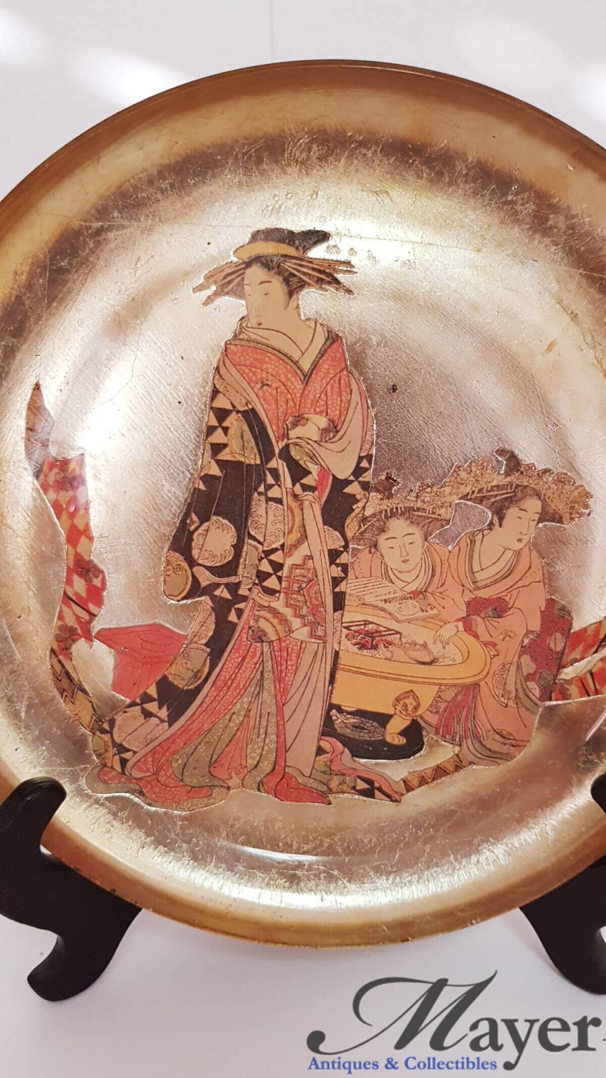 Japanese style decorative plate