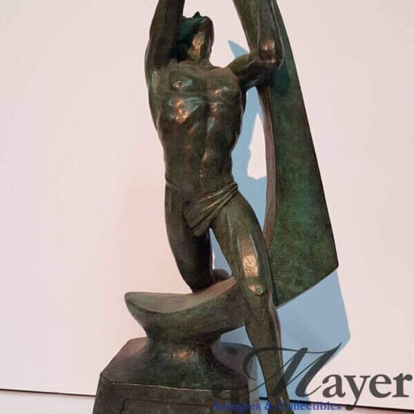 Nude Male Sculpture By William Dean Kilpatrick