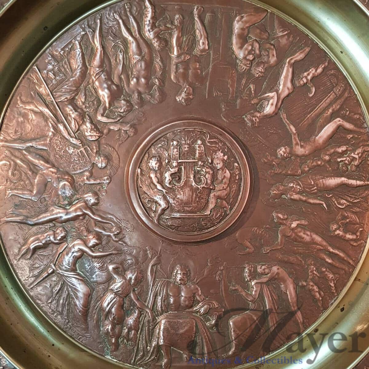 Prometheus Chain Bound To A Rock Sculpture