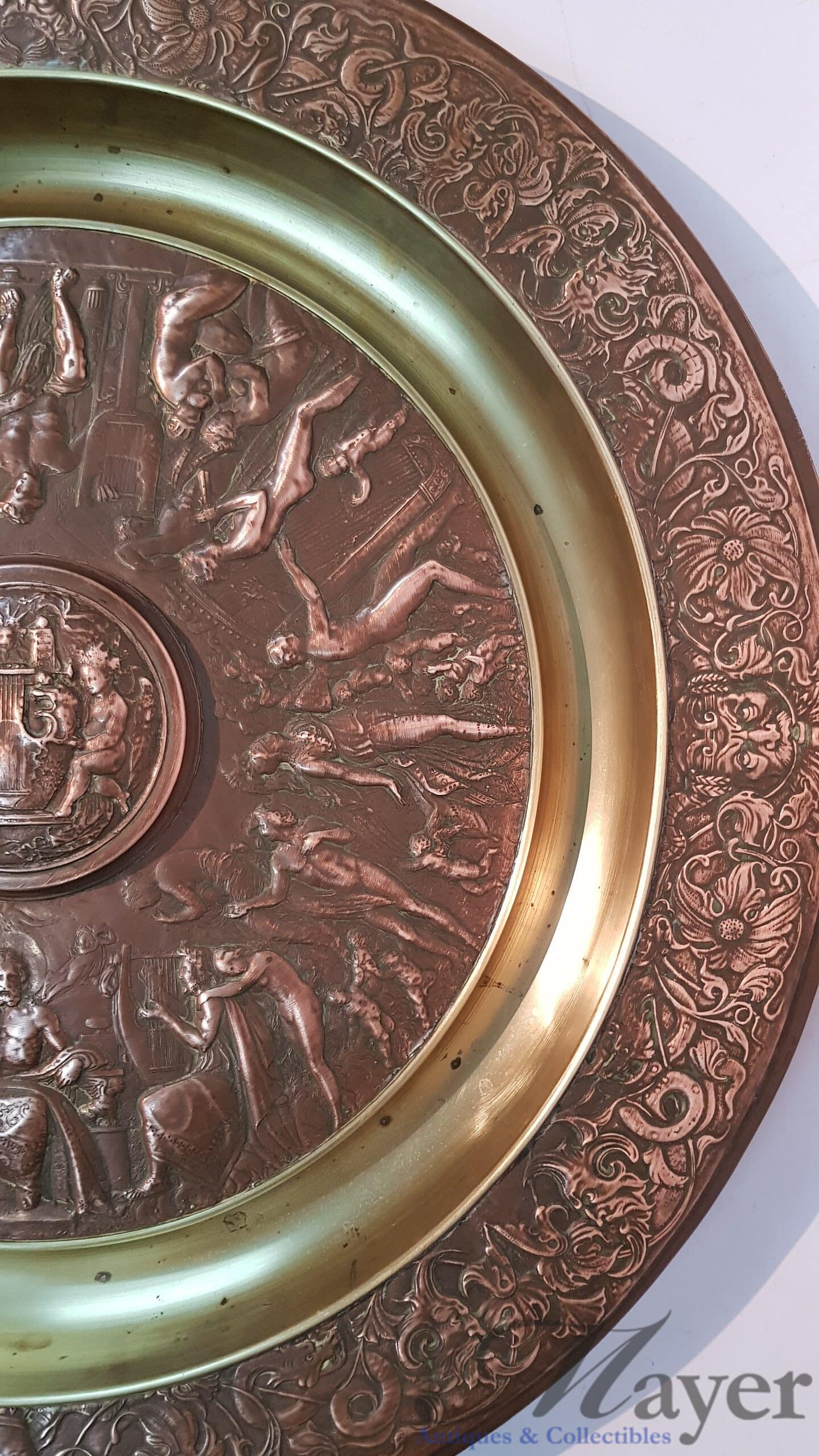 Vintage Copper plates - Greek Mythology Copper Plate