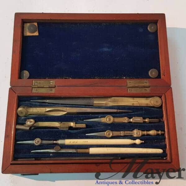 Elliott Brothers Charting Instruments Set