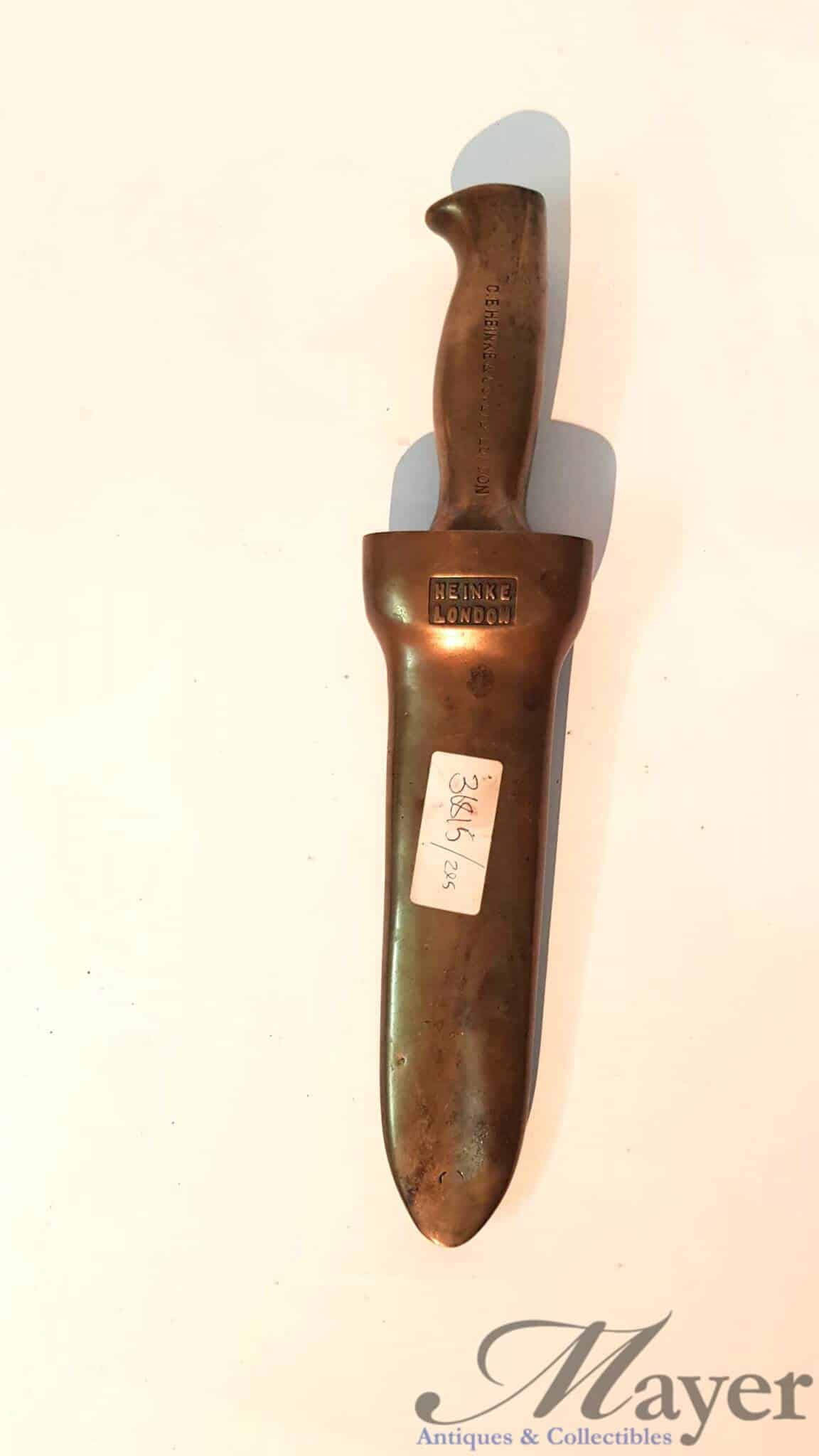 British Navy Diver Knife By Siebe Heinke Mayer Antiques & Collectibles