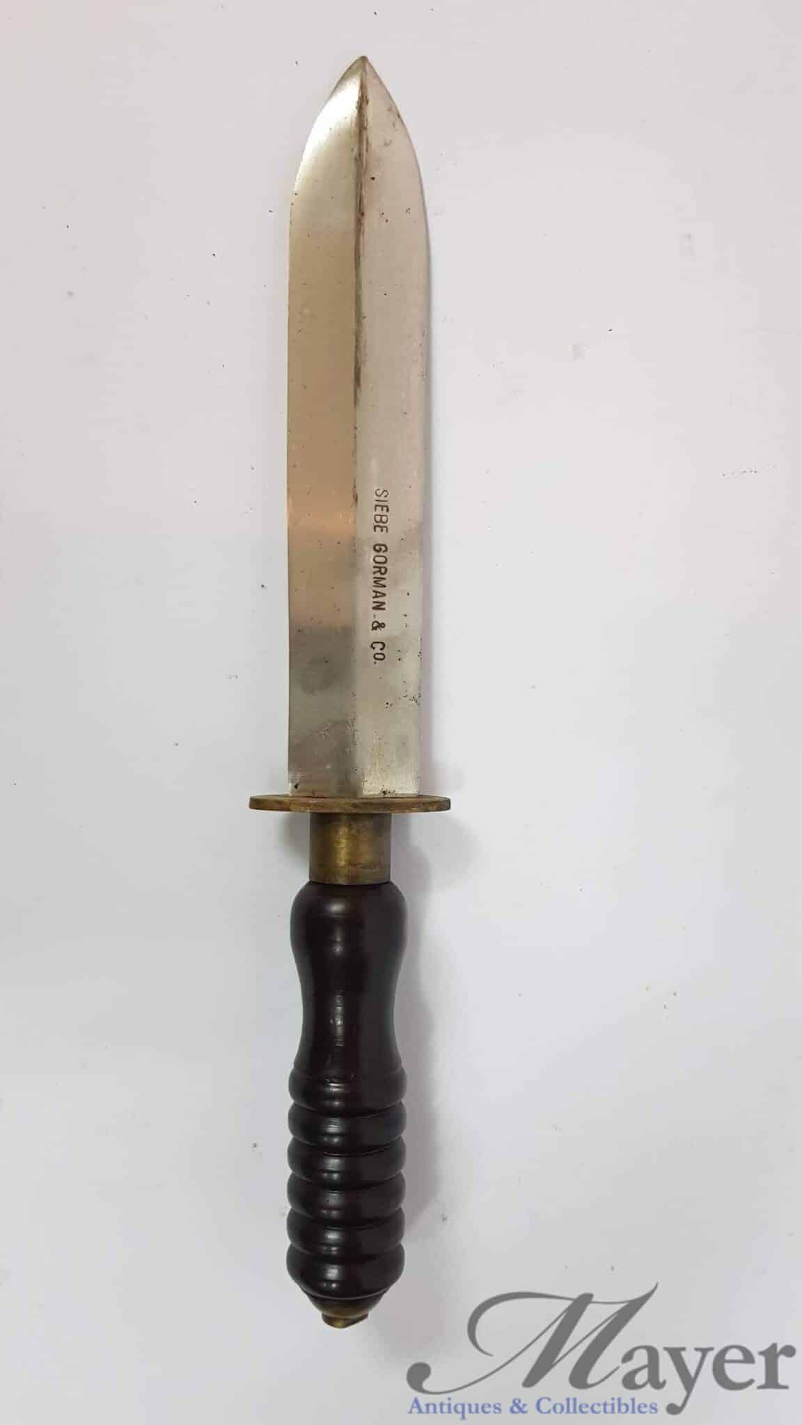 Deep Dive Knife by Siebe Gorman Mayer Antiques & Collectibles
