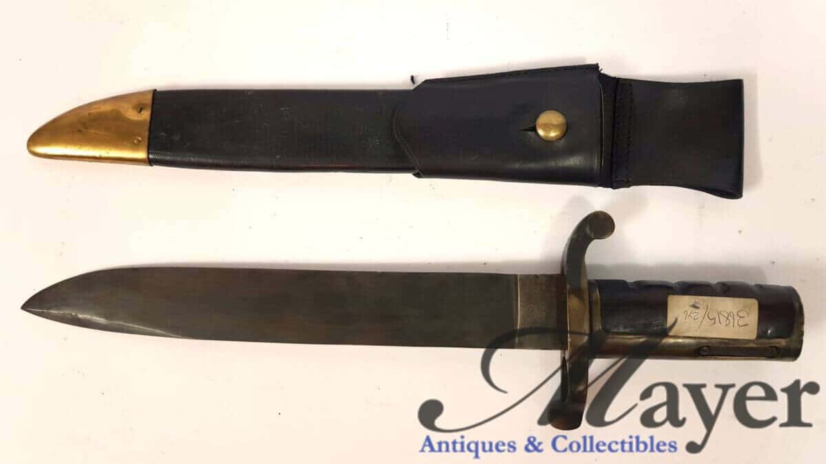 Dahlgren Bowie Knife Bayonet By Ames Manufacturing