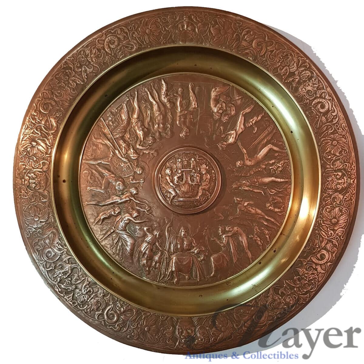 Prometheus Chain Bound To A Rock Sculpture