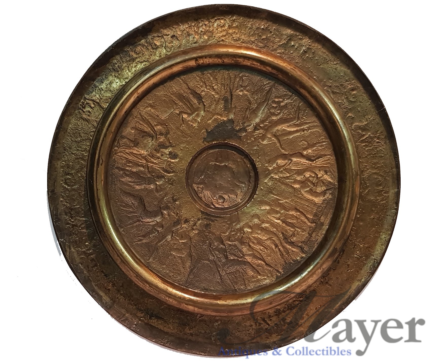 Vintage Copper plates - Greek Mythology Copper Plate