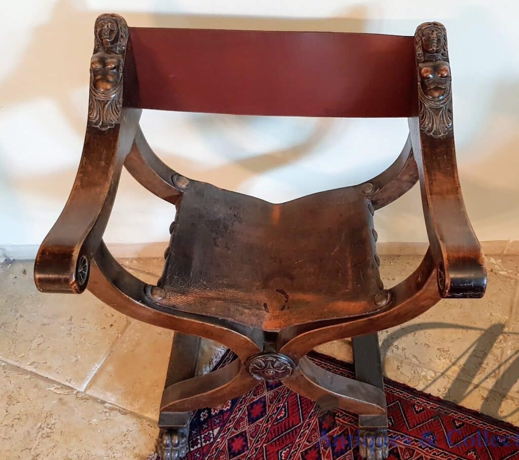 Antique curule chair Curule Chair Or Savonarola Chair Mayer