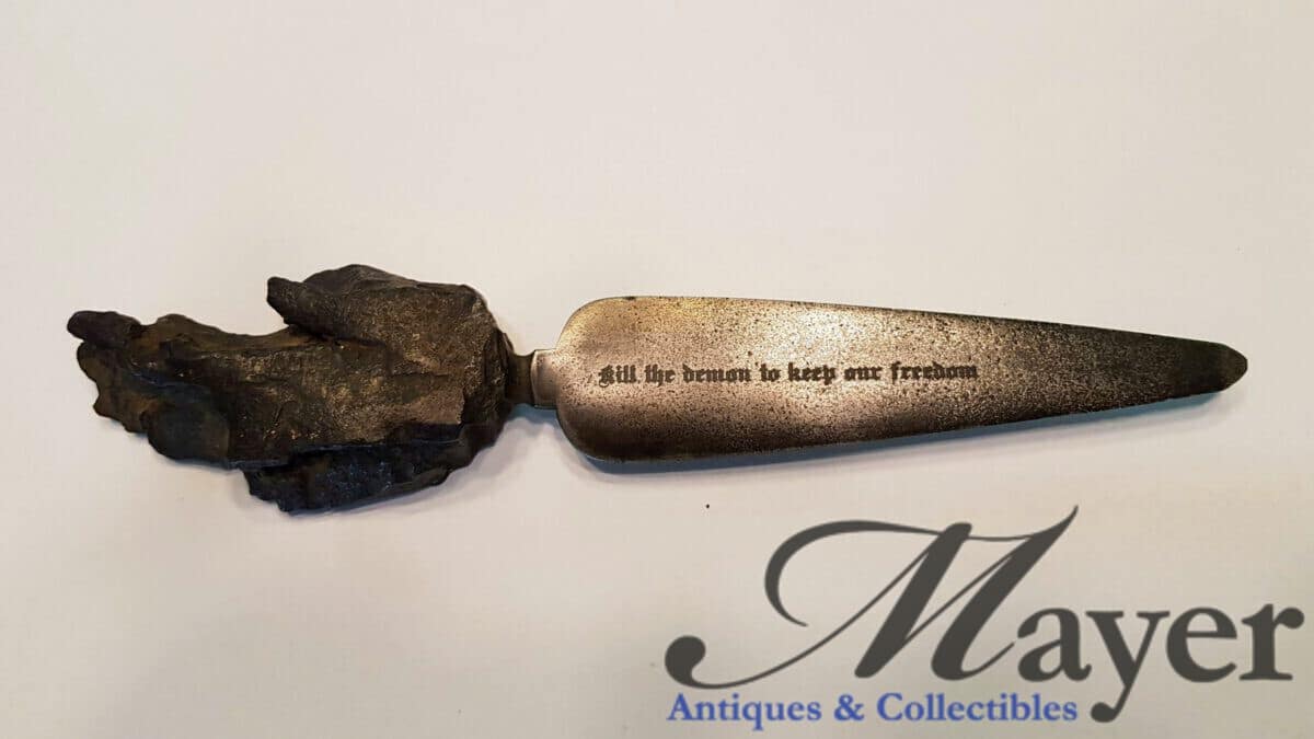 American World War One Trench Art Knife