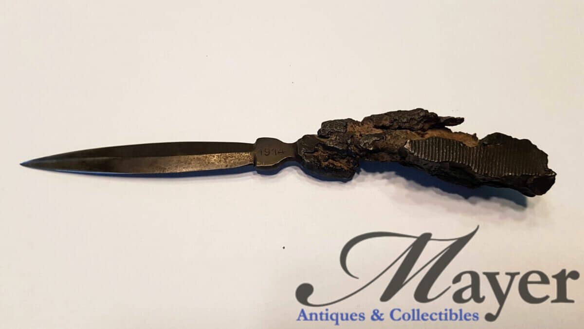 Trench Art Knife From WW1 1914