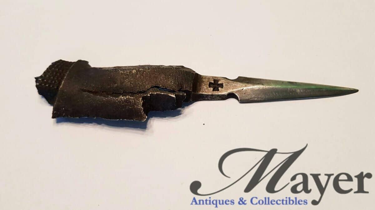 German World War One Trench Art Knife