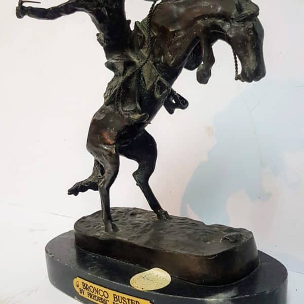 The Bronco Buster By Frederic Remington