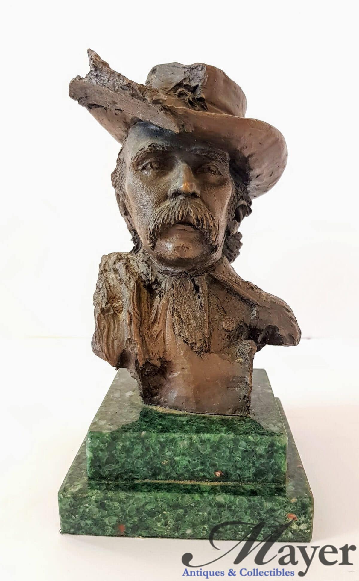 Lieutenant Colonel George Custer Bronze Bust