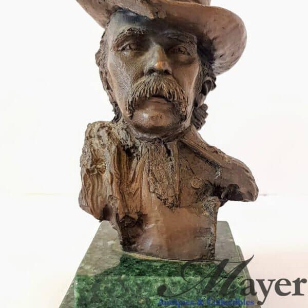 Lieutenant Colonel George Custer Bronze Bust