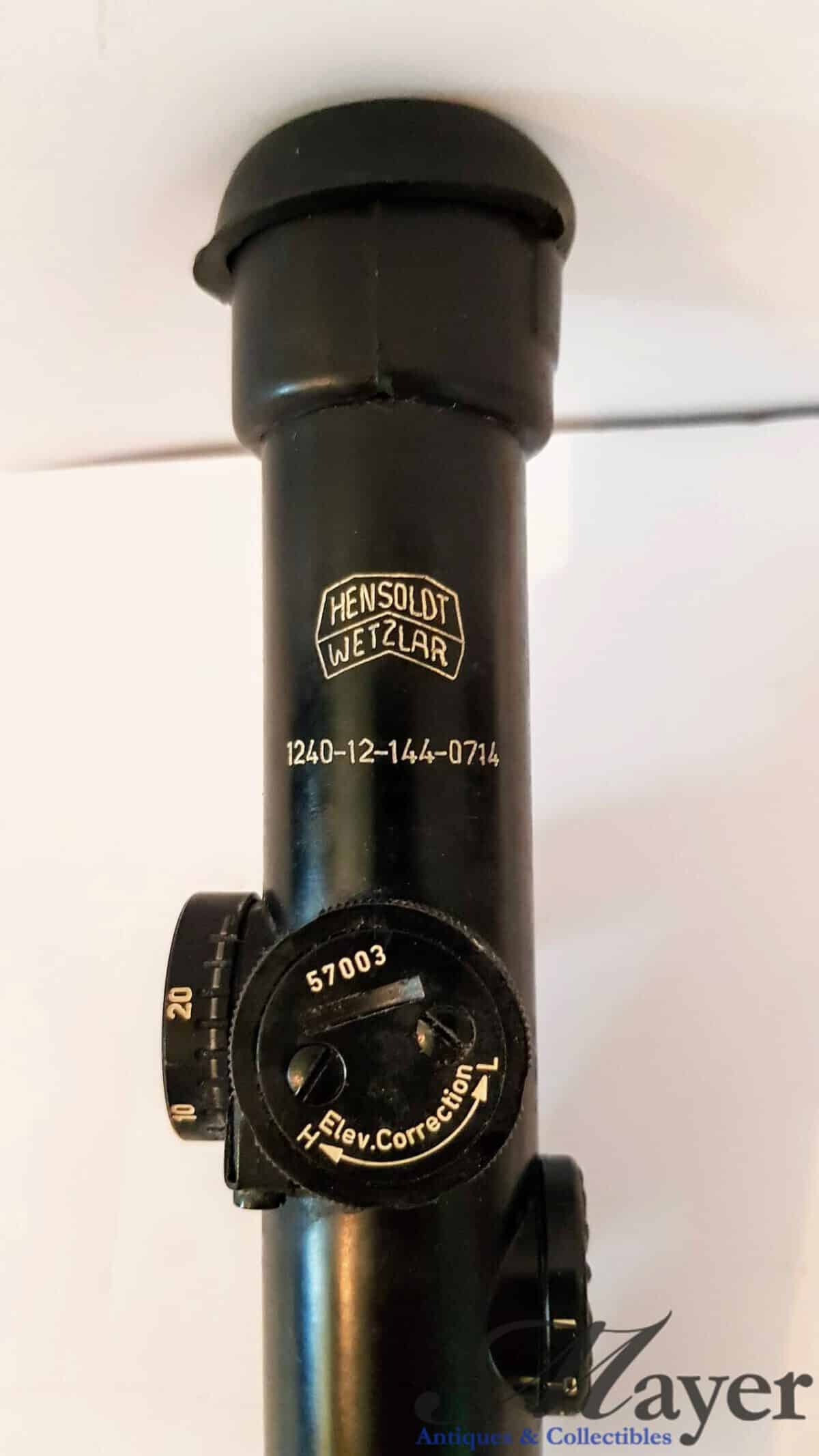 Hensoldt Wetzlar Fero Z24 Rifle Scope With Picatinny Mount