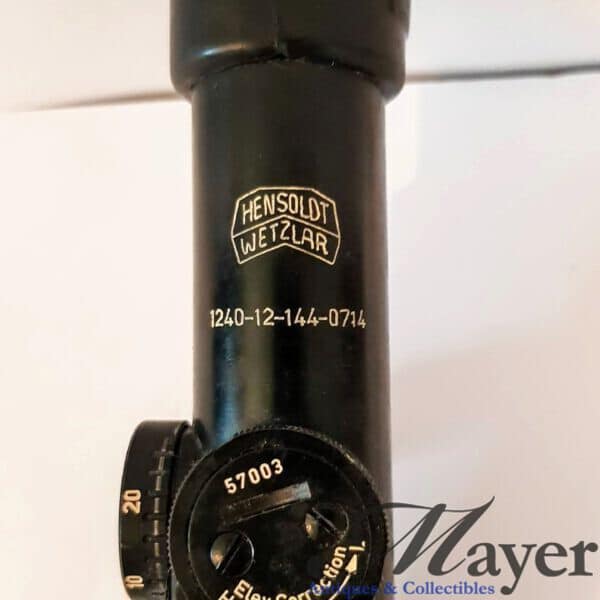 Hensoldt Wetzlar Fero Z24 Rifle Scope With Picatinny Mount