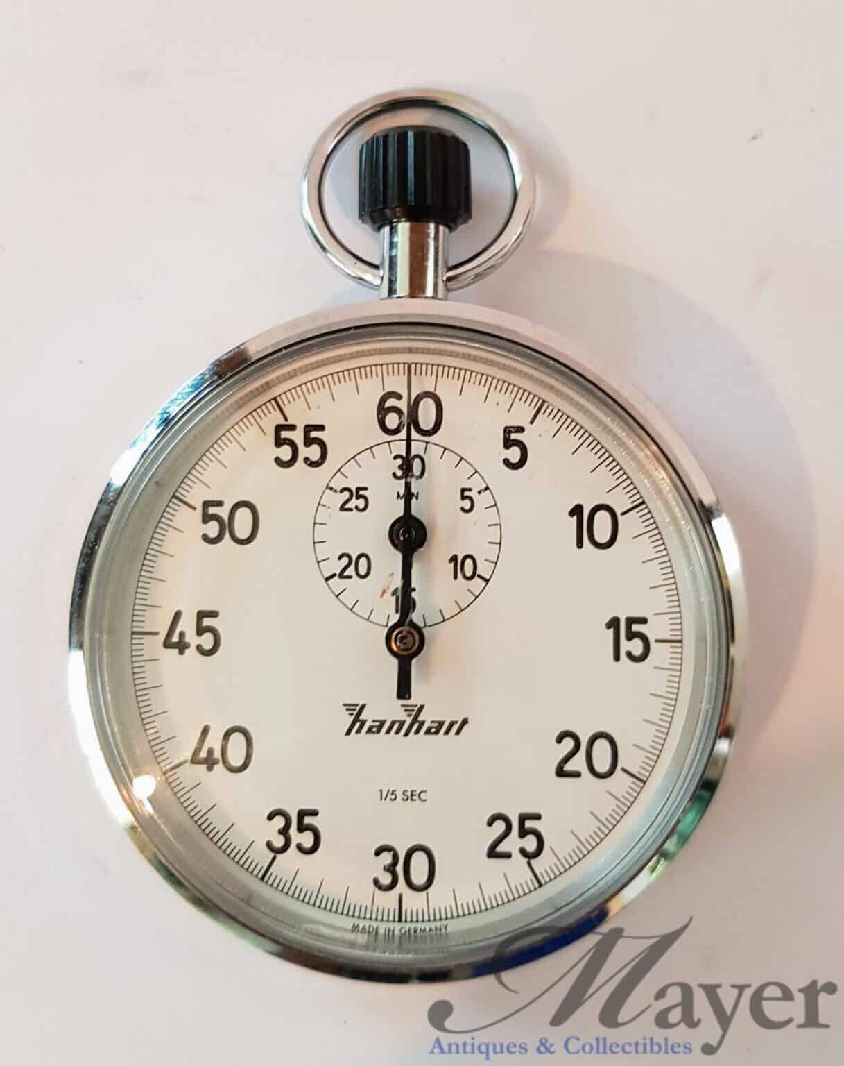 Hanhart Stopwatches From Israeli Military Surplus Mayer Antiques
