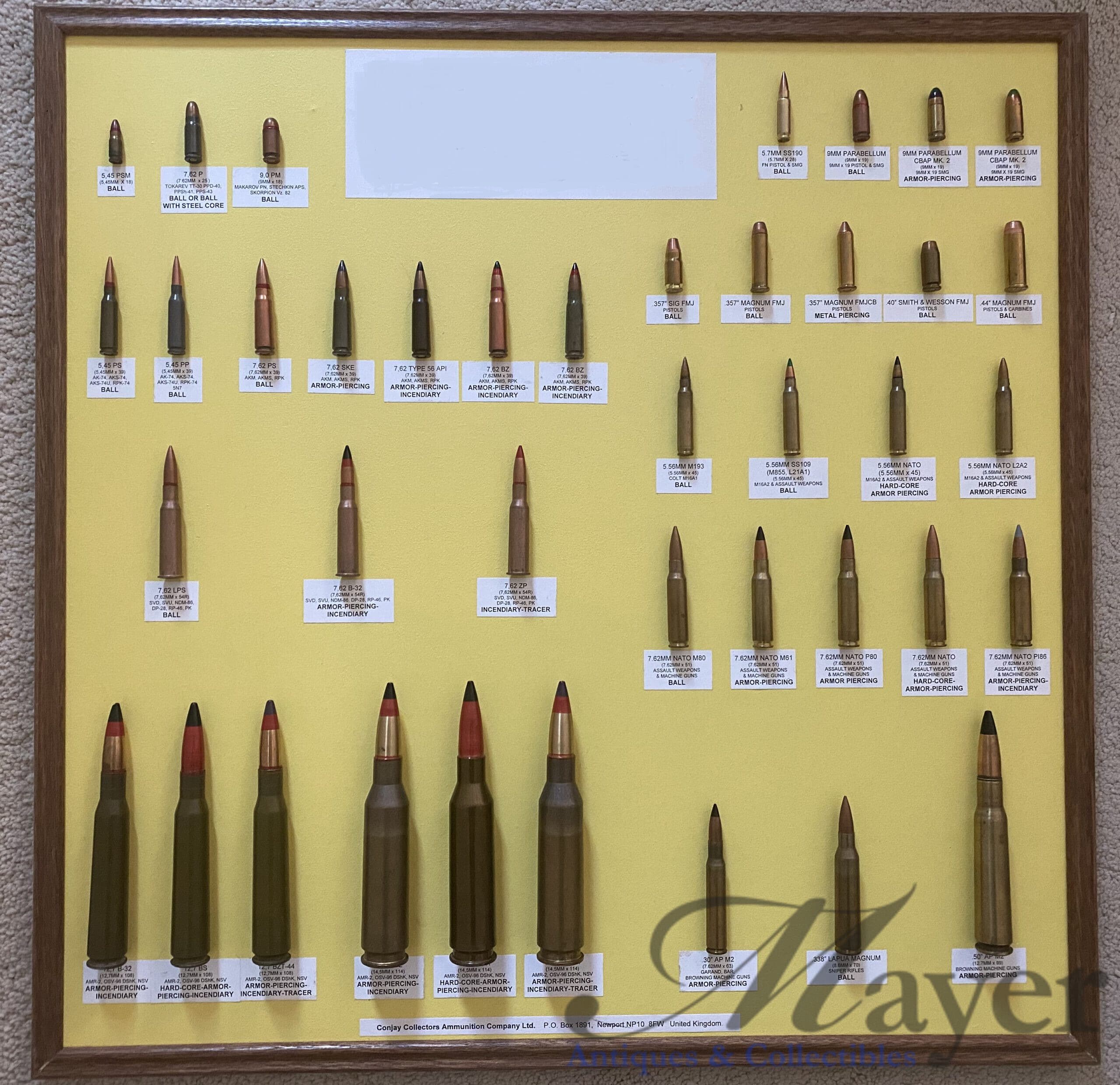 round 5mm ammo