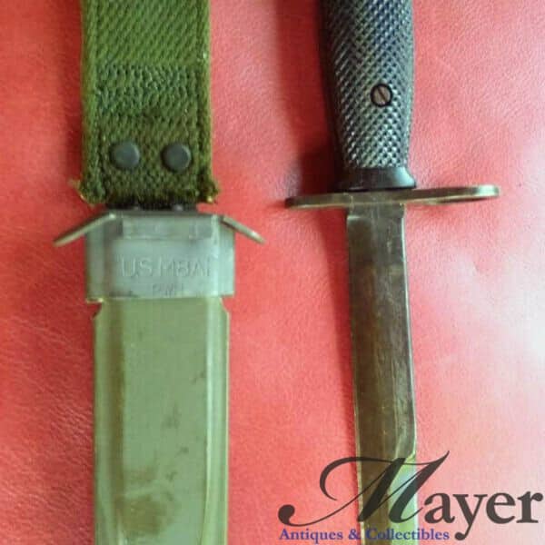 M7 Bayonets With M8A1 Scabbards