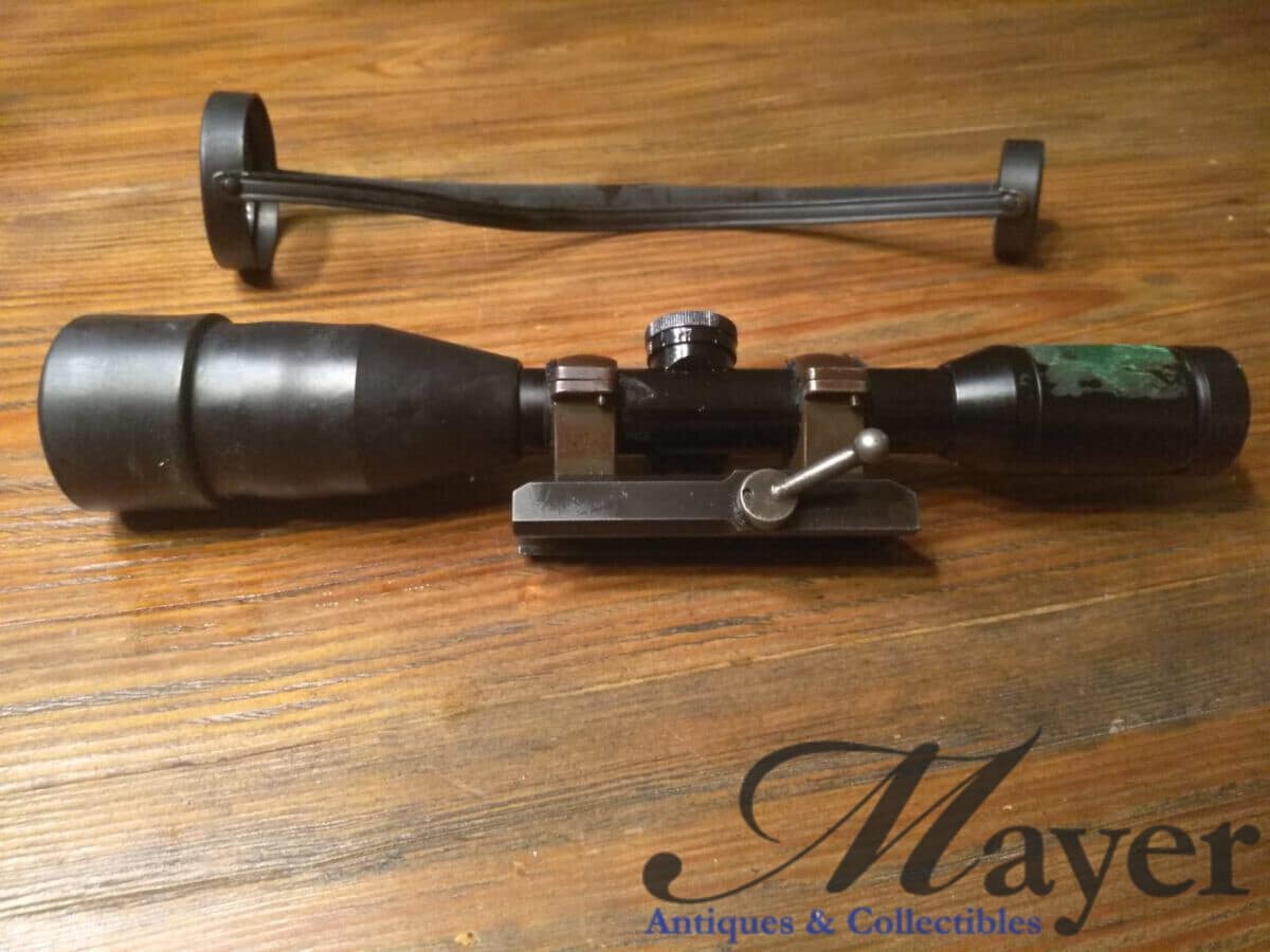 A rare IDF Mauser SP66 mount and Kahles ZF95 scope 6x42 set