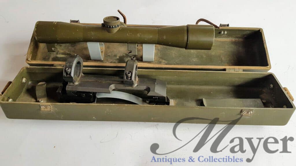 Israeli Mauser K98 Wild Heerbrugg Scope with Mount and Case