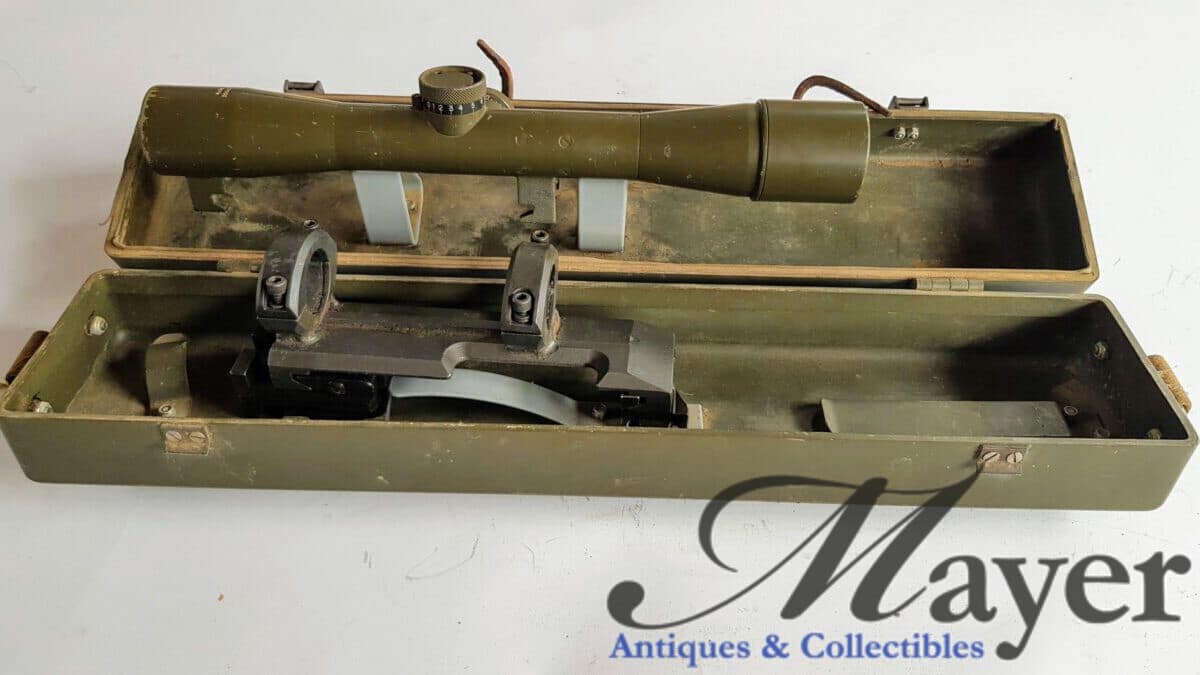 Israeli Mauser K98 Wild Heerbrugg Scope with Mount and Case