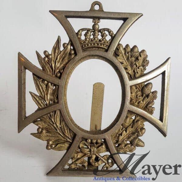 German Iron Cross picture frame for commemorating a fallen soldier