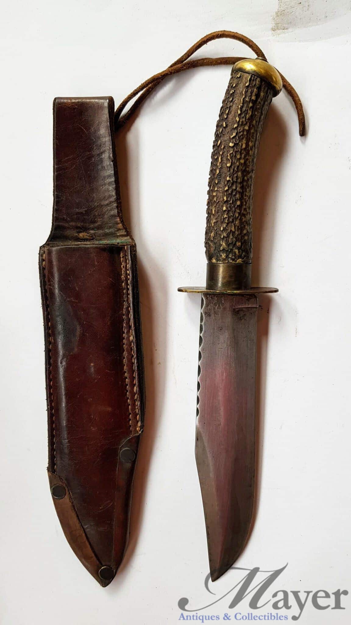 Welsh Hunting Bowie Knife Mayer Antiques & Collectibles