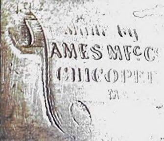 Ames Manufacturing sword mark