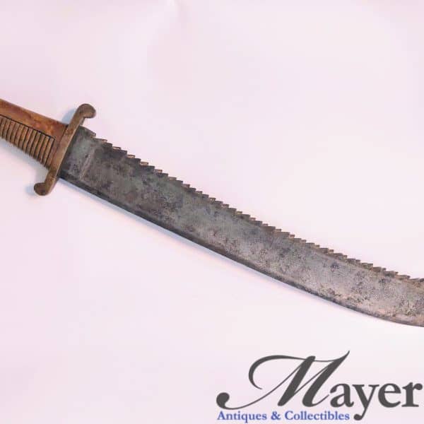 Original Czarist Imperial Model 1827 Pioneer Troops Sawback sword.