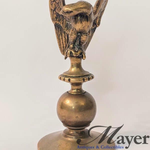 Small Bronze Eagle Statue