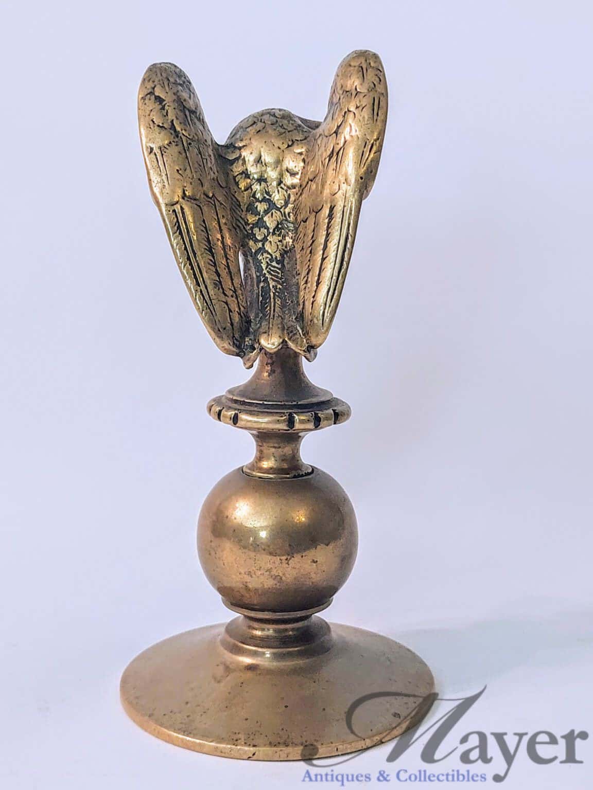 Small Bronze Eagle Statue