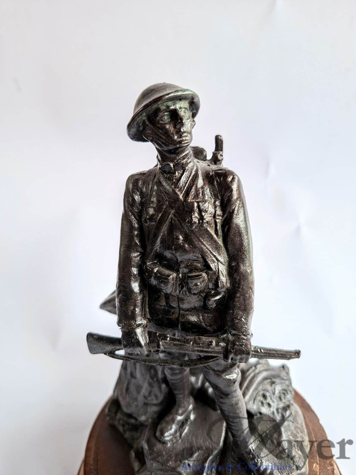 Iron Mike WW1 Marine Corps Bronze Sculpture