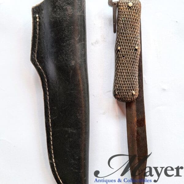 Antique Folding Knife By W. Gay & Son folding from a short blade to a long blade.