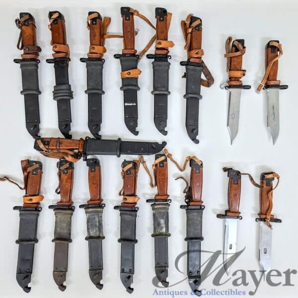 Israeli Military Surplus Captured Polish AKM Bayonets.